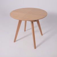 Стол обеденный ТАМУС 87(116) светлый бук без тонировки / светлый бук купить в Минске