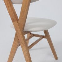 Стул ТВИСТ кремовый велюр Maxx 100/светлый дуб купить в Минске