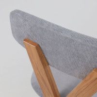 Стул ТВИСТ серый велюр Ripple 995/светлый дуб купить в Минске Стул ТВИСТ серый велюр Ripple 995/светлый дуб купить в Минске