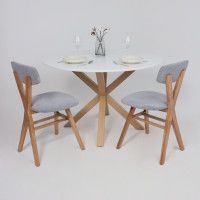 Стул ТВИСТ серый велюр Ripple 995/светлый дуб купить в Минске Стул ТВИСТ серый велюр Ripple 995/светлый дуб купить в Минске