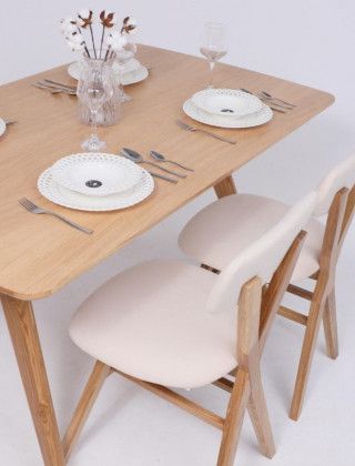 Стул ТВИСТ бежевый велюр Modus 01/светлый дуб купить в Минске