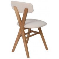 Стул ТВИСТ бежевый велюр Modus 01/светлый дуб купить в Минске