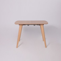 Стол обеденный ВИОЛЛ (105-165)*700 светлый бук без тонировки / светлый бук купить в Минске