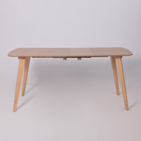 Стол обеденный ВИОЛЛ (105-165)*700 светлый бук без тонировки / светлый бук купить в Минске