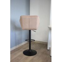 Стул барный BERLIN (Берлин) GB Seven 731 бежевый велюр/черный купить в Минске Стул барный BERLIN (Берлин) GB Seven 731 бежевый велюр/черный купить в Минске