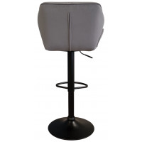 Стул барный BERLIN GB (Берлин) Kiton 725 темно-серый велюр/черный купить в Минске Стул барный BERLIN GB (Берлин) Kiton 725 темно-серый велюр/черный купить в Минске