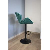 Стул барный BERLIN (Берлин) GB Seven 626 зеленый велюр/черный купить в Минске Стул барный BERLIN (Берлин) GB Seven 626 зеленый велюр/черный купить в Минске