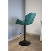 Стул барный BERLIN (Берлин) GB Seven 626 зеленый велюр/черный купить в Минске Стул барный BERLIN (Берлин) GB Seven 626 зеленый велюр/черный купить в Минске