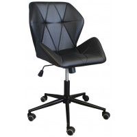 Кресло Berlin (Берлин) GL экокожа черный/хром