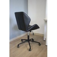 Кресло Berlin (Берлин) GL экокожа черный/хром купить в Минске