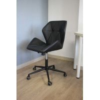 Кресло Berlin (Берлин) GL экокожа черный/хром купить в Минске