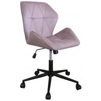 Кресло Berlin (Берлин) GL велюр пыльная роза/хром