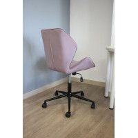 Кресло Berlin (Берлин) GL велюр пыльная роза/хром купить в Минске