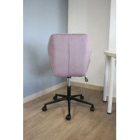 Кресло Berlin (Берлин) GL велюр пыльная роза/хром купить в Минске