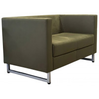 Офисный диван Duna (Дюна) Двухместный зеленый купить в Минске Офисный диван Duna (Дюна) Двухместный зеленый купить в Минске