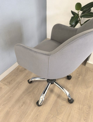 Кресло Эмеральд GTP ткань серый купить в Минске