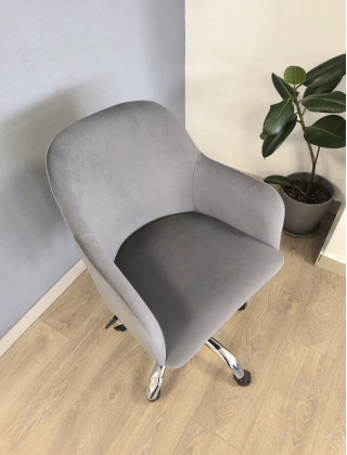 Кресло Эмеральд GTP ткань серый купить в Минске