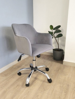 Кресло Эмеральд GTP ткань серый купить в Минске