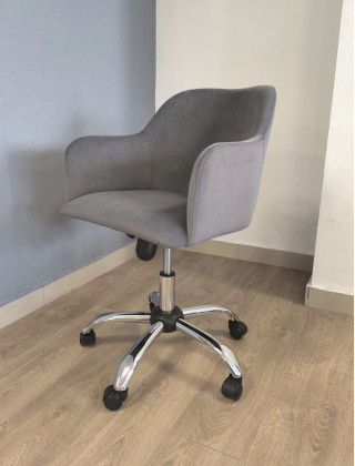 Кресло Эмеральд GTP ткань серый купить в Минске