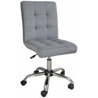 Кресло Fiji (Роза квадрат) серый/хром Кресло Fiji (Роза квадрат) серый/хром