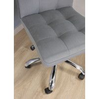 Кресло Fiji (Роза квадрат) серый/хром купить в Минске