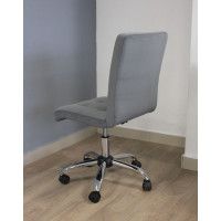 Кресло Fiji (Роза квадрат) серый/хром купить в Минске