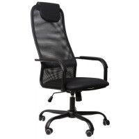 Креслo KS 505 Black ткань/сетка черный