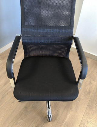 Креслo KS 508 CH ткань/сетка черный купить в Минске