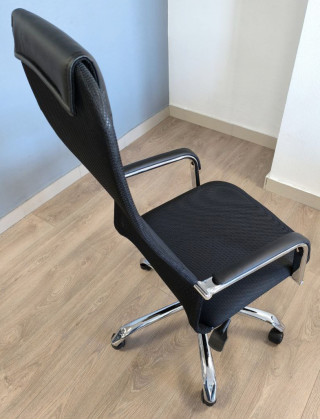 Креслo KS 508 CH ткань/сетка черный купить в Минске