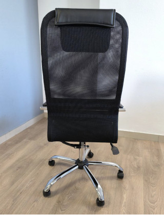 Креслo KS 508 CH ткань/сетка черный купить в Минске