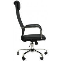 Креслo KS 508 CH ткань/сетка черный купить в Минске