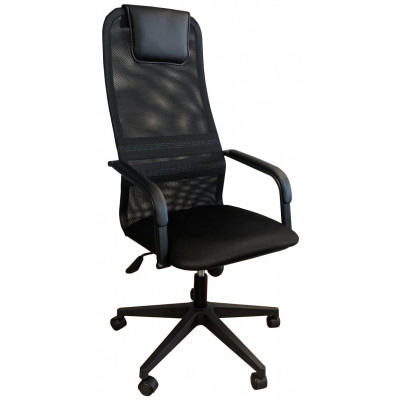 Креслo KS 508 BLACK PL ткань/сетка черный купить в Минске