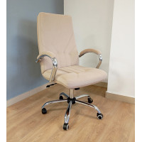 Кресло Manager (Менеджер) ткань/основание хром купить в Минске