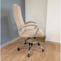 Кресло Manager (Менеджер) ткань/основание хром купить в Минске