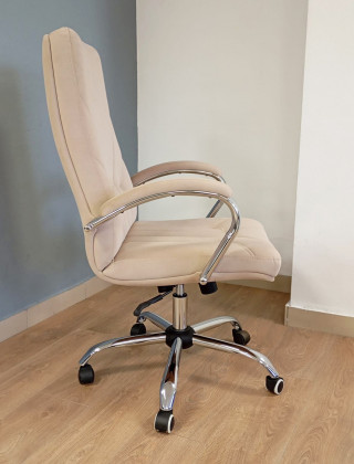 Кресло Manager (Менеджер) ткань/основание хром купить в Минске