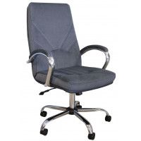 Кресло Manager (Менеджер) ткань/основание хром