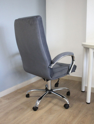 Кресло Manager (Менеджер) ткань/основание хром купить в Минске