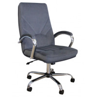 Кресло Manager (Менеджер) ткань/основание хром купить в Минске