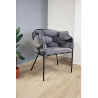 Кресло SML-05 серый/черный (уценка 1 шт.) купить в Минске