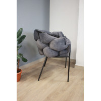 Кресло SML-05 серый/черный (уценка 1 шт.) купить в Минске