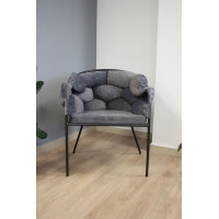 Кресло SML-05 серый/черный (уценка 1 шт.) купить в Минске