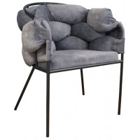 Кресло SML-05 серый/черный (уценка 1 шт.) купить в Минске