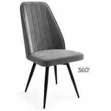 Стул поворотный Leonard M-R1 360 b28 antracite lux/черный