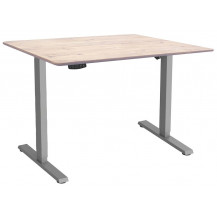 Стол с регулируемой высотой Wooden Electric Desk Slim Grey 130*75*2,7 см (массив дерева) Стол с регулируемой высотой Wooden Electric Desk Slim Grey 130*75*2,7 см (массив дерева)