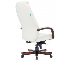 Кресло Бюрократ T-9923 WALNUT слоновая кость