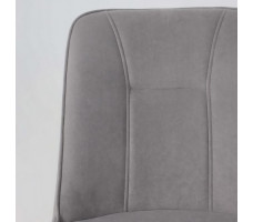 Стул IBIS b22 серый/черный