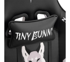 Кресло ZONE 51 Tiny Bunny серый/черный