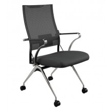 Кресло Metta Ergolife Sit Air 24/7 B2-281K Chrome черное