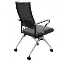 Кресло Metta Ergolife Sit Air 24/7 B2-281K Chrome черное