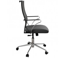 Кресло Metta Ergolife Sit Air 24/7 B2-281K Chrome черное